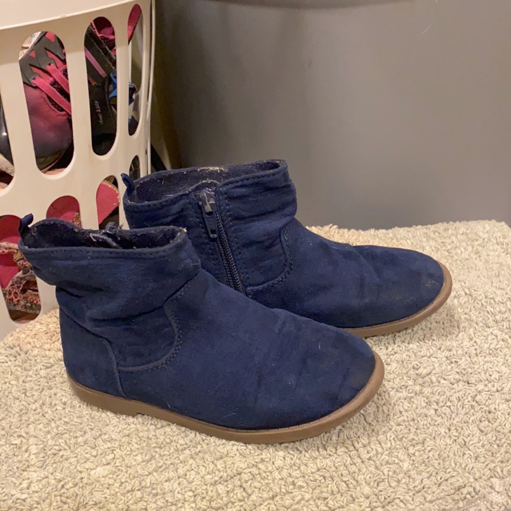 Suede booties